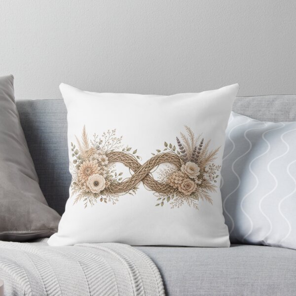 Item preview, Floral Infinity Symbol designed and sold by PetalGarden.