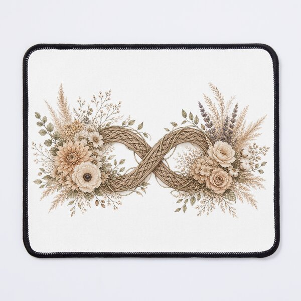 Item preview, Floral Infinity Symbol designed and sold by PetalGarden.