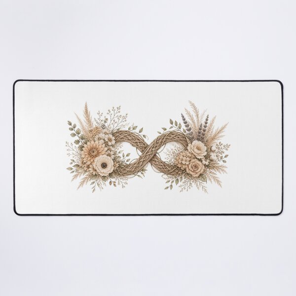 Item preview, Floral Infinity Symbol designed and sold by PetalGarden.