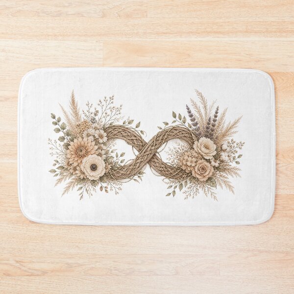 Item preview, Floral Infinity Symbol designed and sold by PetalGarden.