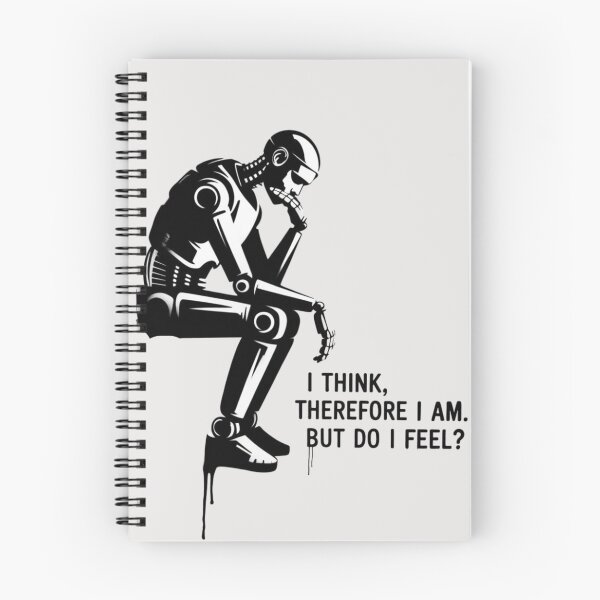 Item preview, Banksy AI - I think, therefore I am... but do I feel? designed and sold by 123ks.