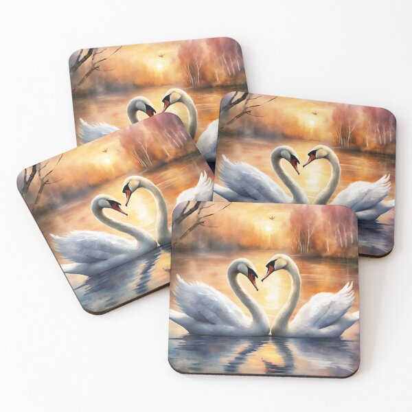 Item preview, Swans love designed and sold by Skraggen68.