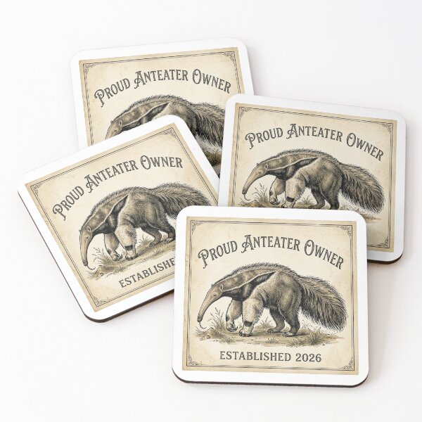 Item preview, Anteater Owner Vintage Botanical Heritage Art designed and sold by DuckOddity.