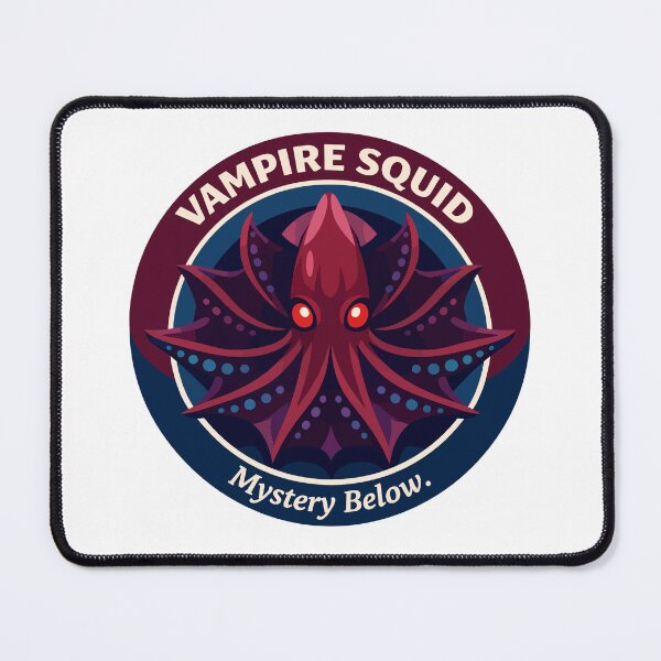 Item preview, Vampire Squid Deep Sea Mystery Emblem designed and sold by WildlifeInc.