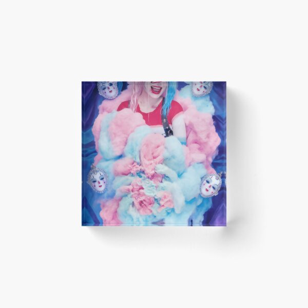 Item preview, Harley Quinn Carnival Chaos Aesthetic Art designed and sold by y2kponyclub.
