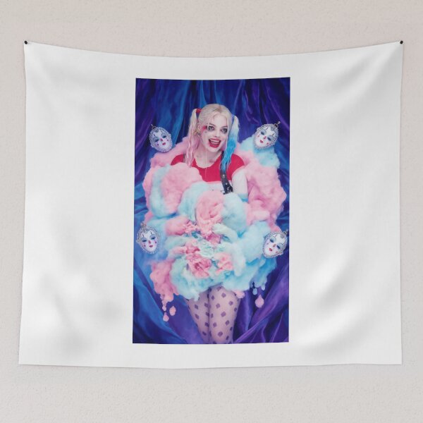Item preview, Harley Quinn Carnival Chaos Aesthetic Art designed and sold by y2kponyclub.