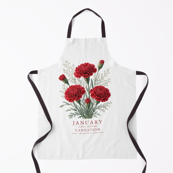 Item preview, January Birth Flower Carnation T-Shirt | Born to Bloom Birth Month Flower January Carnation Shirt January Birthday Gift Carnation Flower Tee designed and sold by Panom Suavichien.