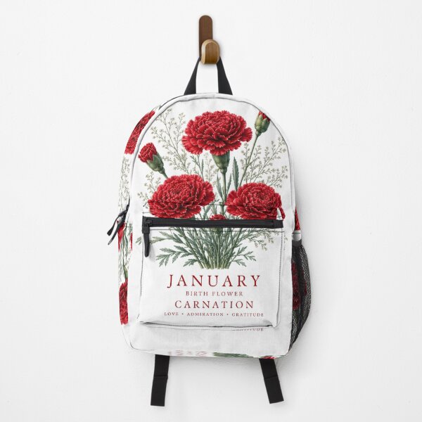 Item preview, January Birth Flower Carnation T-Shirt | Born to Bloom Birth Month Flower January Carnation Shirt January Birthday Gift Carnation Flower Tee designed and sold by Panom Suavichien.