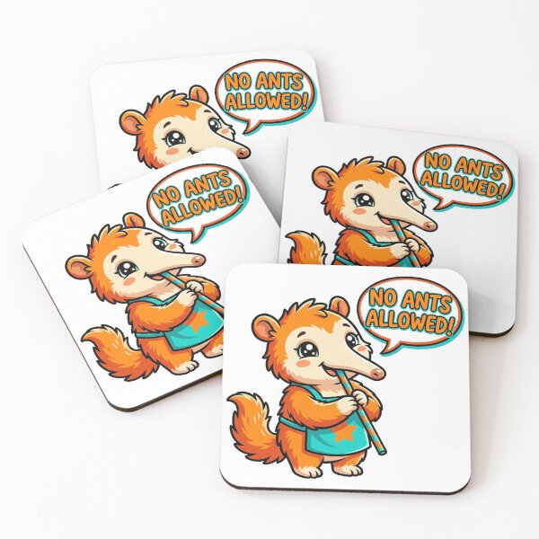 Item preview, Anteater Owner Cute No Ants Character Art designed and sold by DuckOddity.