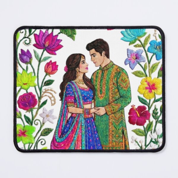 Item preview, Indian couple designed and sold by PP&RAINBOW SHOP.