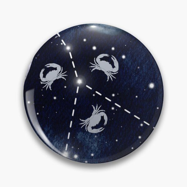 Item preview, Blue Cancer Zodiac Sign Aesthetic designed and sold by humnoo.