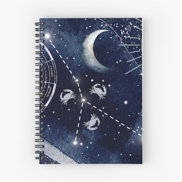 Item preview, Blue Cancer Zodiac Sign Aesthetic designed and sold by humnoo.