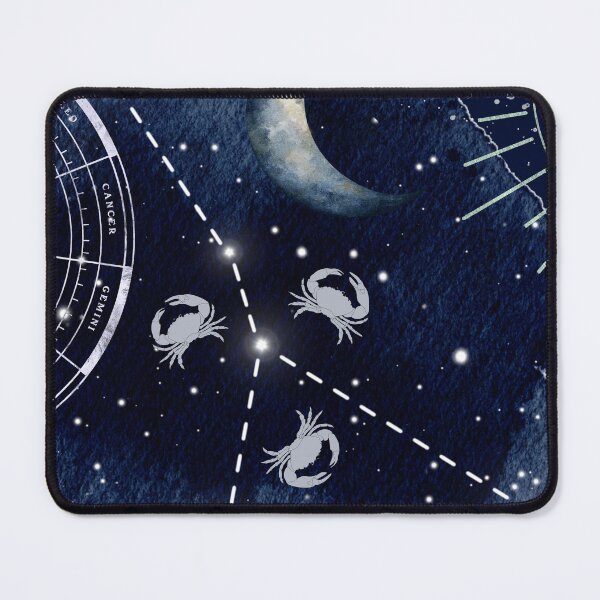 Item preview, Blue Cancer Zodiac Sign Aesthetic designed and sold by humnoo.