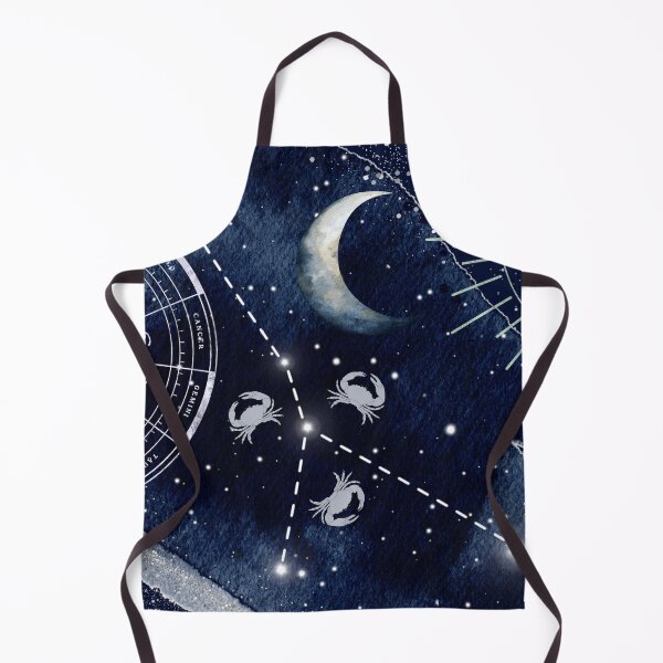 Item preview, Blue Cancer Zodiac Sign Aesthetic designed and sold by humnoo.