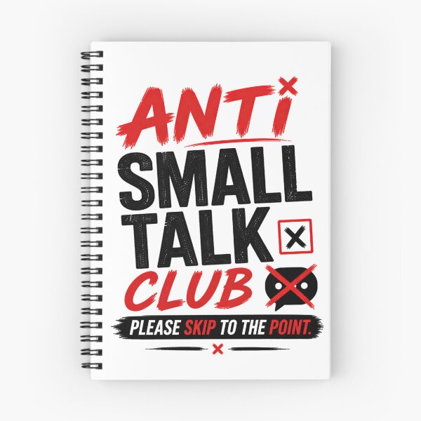 Item preview, Anti Small Talk Skip Point designed and sold by the-dovlat.