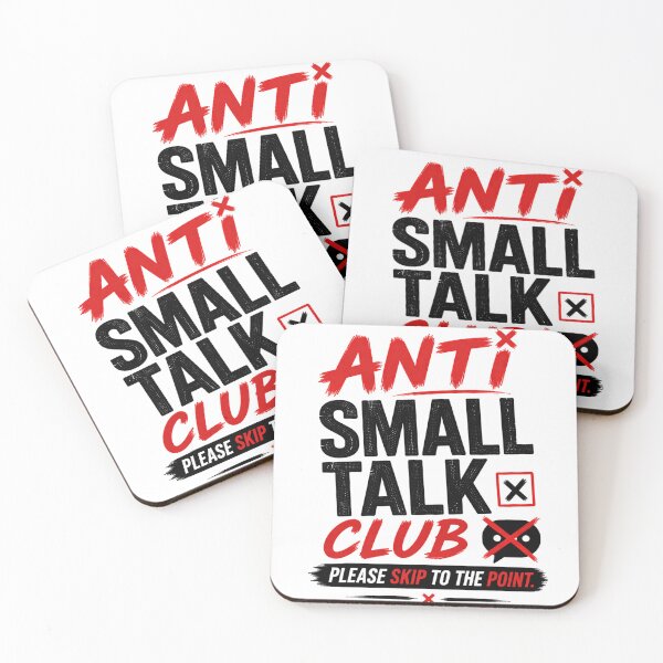 Item preview, Anti Small Talk Skip Point designed and sold by the-dovlat.