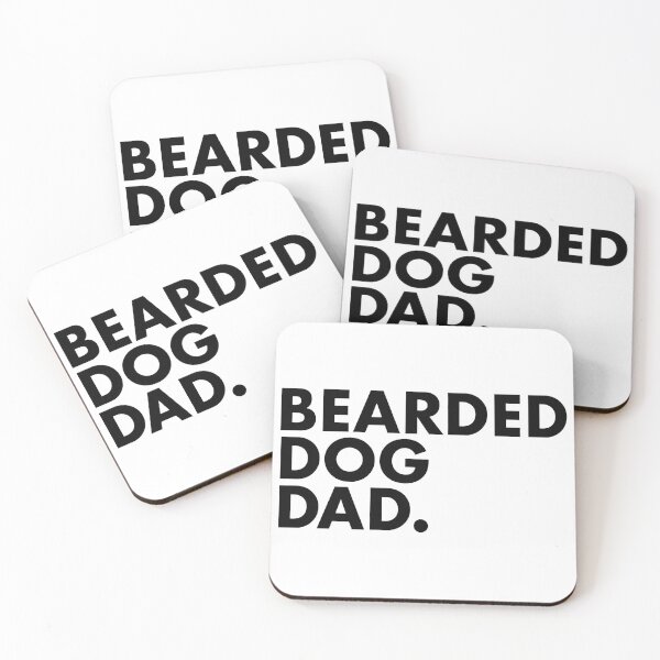 Item preview, Bearded Dog Dad Text Design designed and sold by Dmo3HarkoArt.