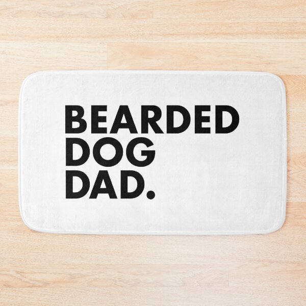 Item preview, Bearded Dog Dad Text Design designed and sold by Dmo3HarkoArt.