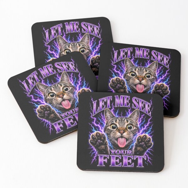 Item preview, Your Feet Funny Offensive Cat Meme Bootleg for Men Women designed and sold by will freed18.