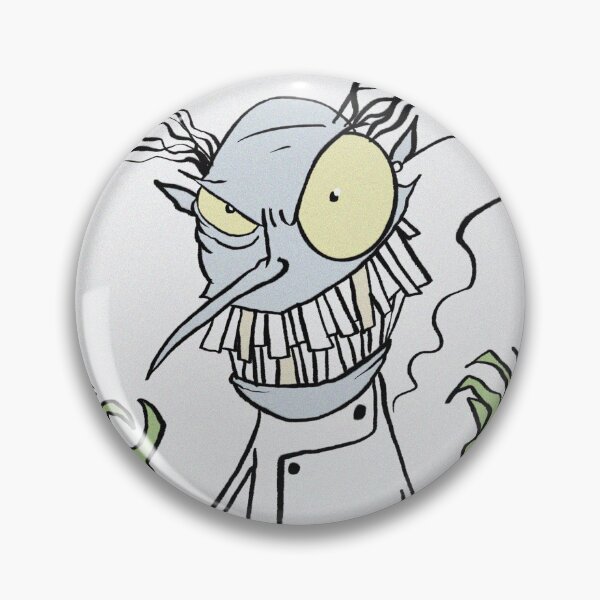 Item preview, Mad Scientist cartoon illustration designed and sold by Vintage Designs +.