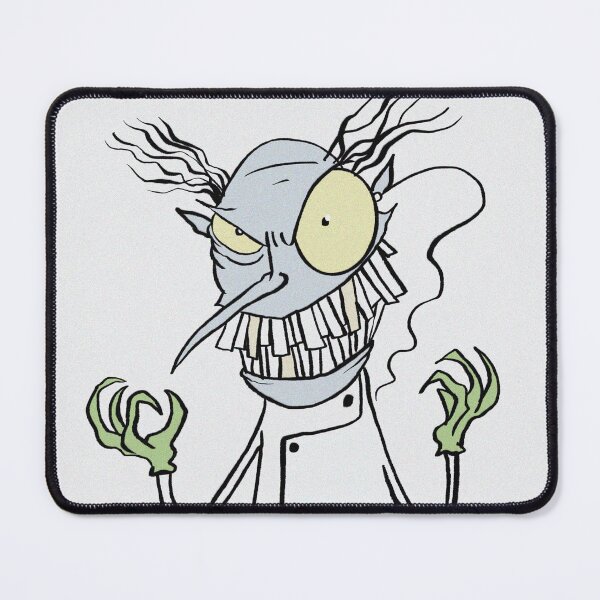Item preview, Mad Scientist cartoon illustration designed and sold by Vintage Designs +.