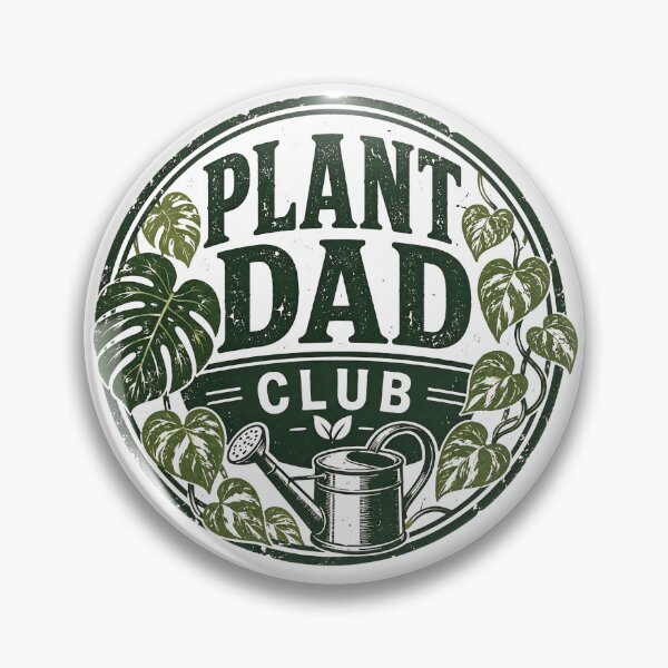 Item preview, Plant Dad Club Vintage Badge designed and sold by pkk72.