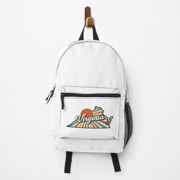 Item preview, Virginia Retro Sunset State Silhouette – Vintage Distressed Design designed and sold by Paper Drip.