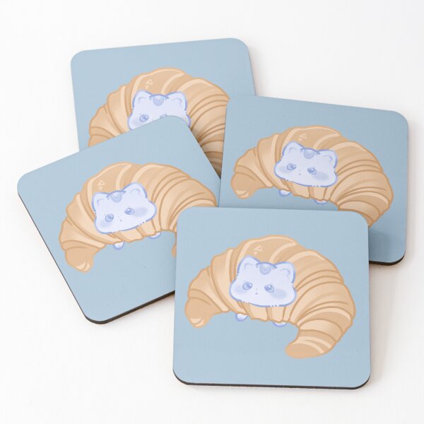 Item preview, Cute Croissant Cat designed and sold by Asha-Art.