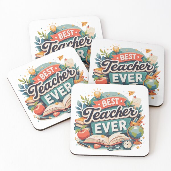Item preview, Best Teacher Ever Cute Educational School Aesthetic designed and sold by ucpstudio.