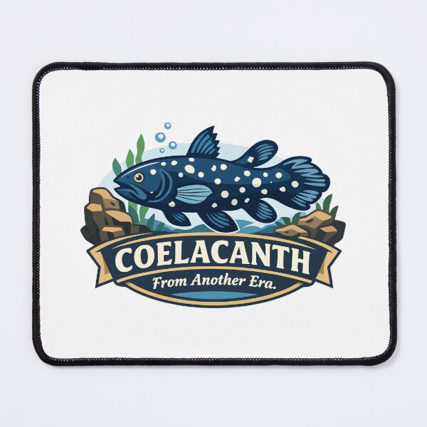 Item preview, Coelacanth Ancient Ocean Survivor Emblem designed and sold by WildlifeInc.