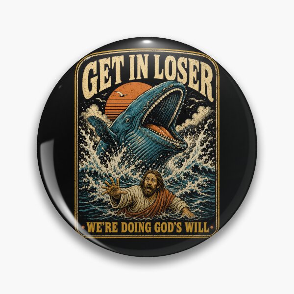 Item preview, Get in Loser We're Doing God's Will Christian Bible Funny designed and sold by will freed18.
