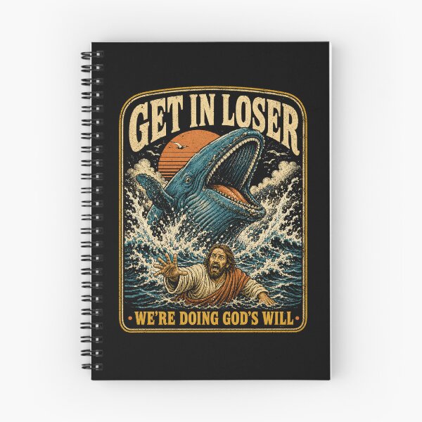 Item preview, Get in Loser We're Doing God's Will Christian Bible Funny designed and sold by will freed18.