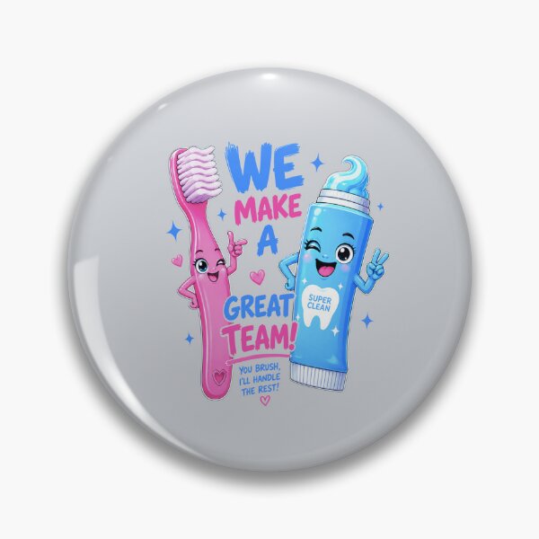 Item preview, Cute Toothbrush & Toothpaste Besties T-Shirt designed and sold by Aimetoi.