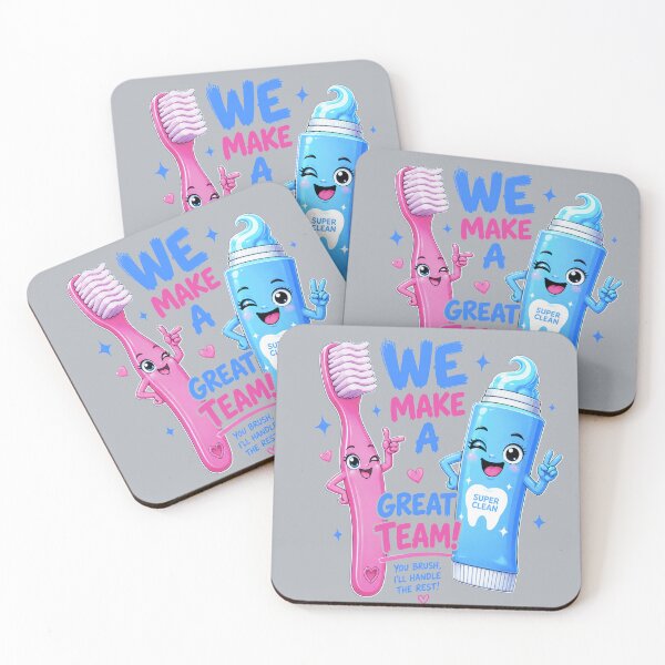 Item preview, Cute Toothbrush & Toothpaste Besties T-Shirt designed and sold by Aimetoi.