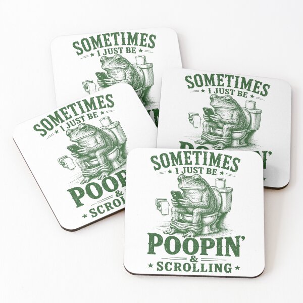Item preview, Sometimes I Just Be poopin' Funny Frog Meme For Dad designed and sold by will freed18.