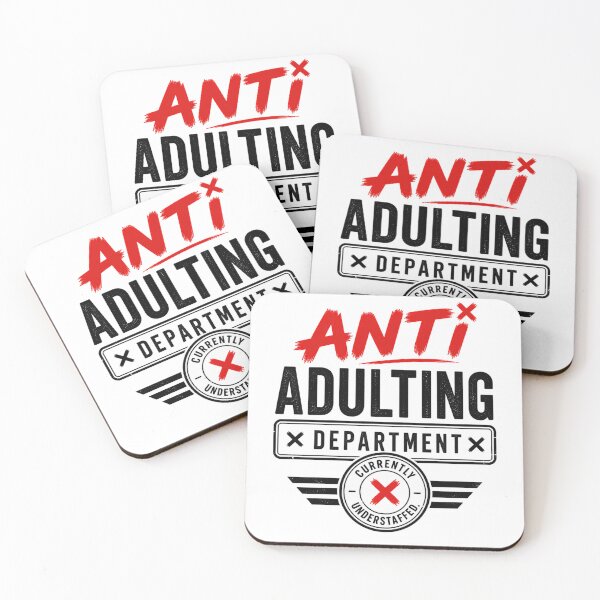 Item preview, Anti Adulting Department Understaffed designed and sold by the-dovlat.