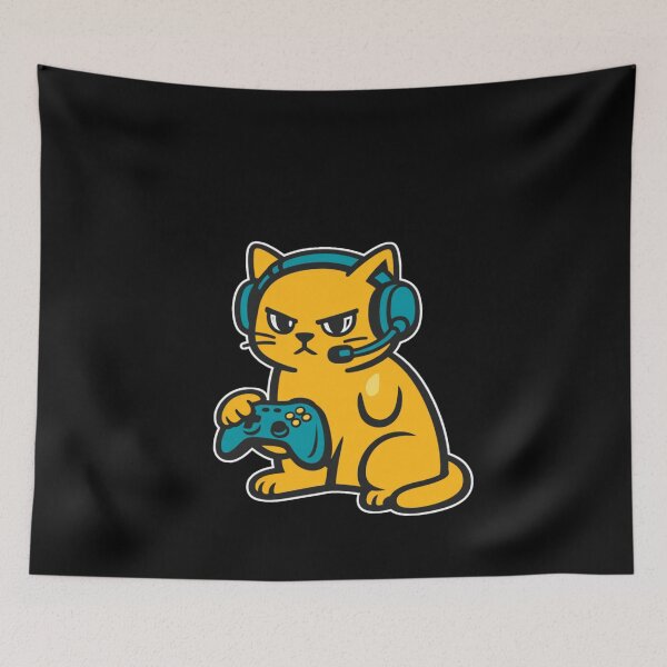 Item preview, Tripod Gamer Cat - Funny Three Legged Cat Gift For Gamer Mom designed and sold by Cust-tshirts.