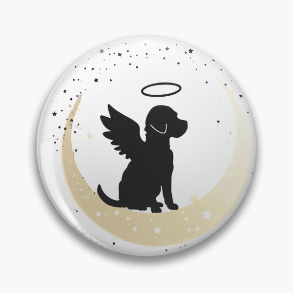 Item preview, Forever My Angel – Minimalist Angel Dog Memorial Design designed and sold by PrintologyAura.