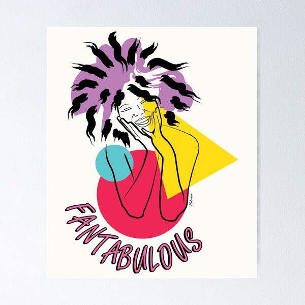 Item preview, Fantabulous ’80s – Colorful Retro Illustration with Fun Vintage Vibes designed and sold by Helmina Groper.