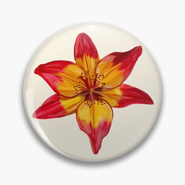 Item preview, heartstrings lily floral pattern designed and sold by AestheticNi.
