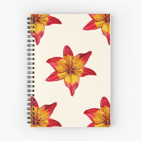 Item preview, heartstrings lily floral pattern designed and sold by AestheticNi.