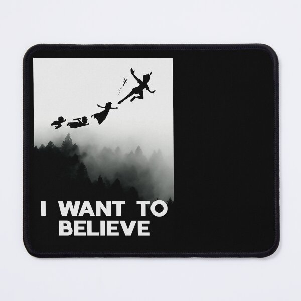 Item preview, Peter Pan I Want to Believe designed and sold by humnoo.