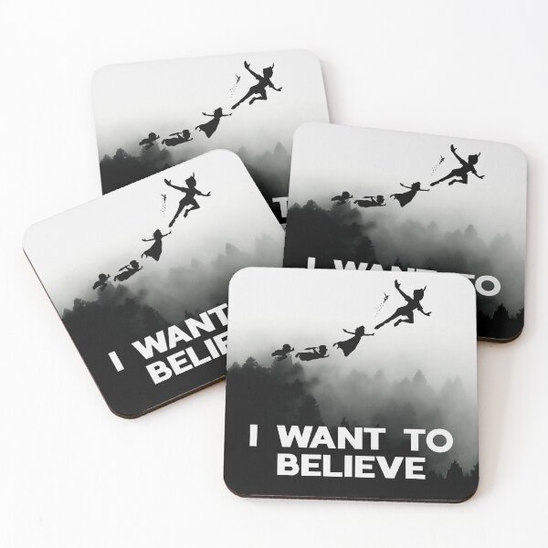 Item preview, Peter Pan I Want to Believe designed and sold by humnoo.