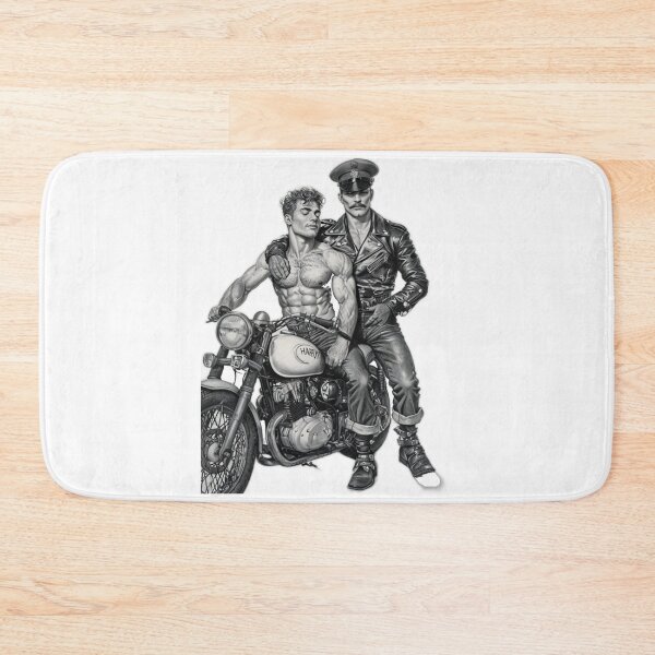 Artikelvorschau, Gay Leder Biker Serie Angel Leder Pride Grafikdesign entworfen und verkauft von ItsAKinkThing.
