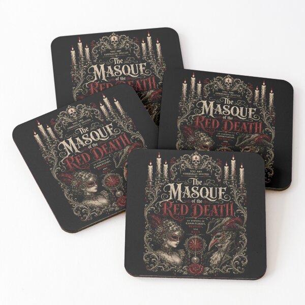 Item preview, The Masque of the Red Death Candlelight Revelry and Ruin Gothic Design designed and sold by Fenay Designs.