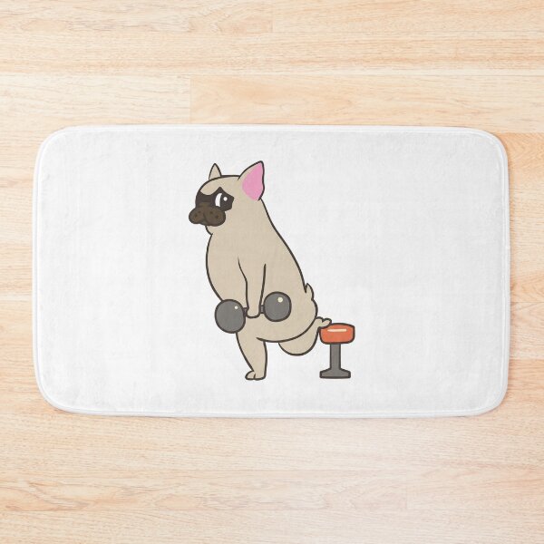 Item preview, Bulgarian split squat Frenchie designed and sold by Dmo3HarkoArt.