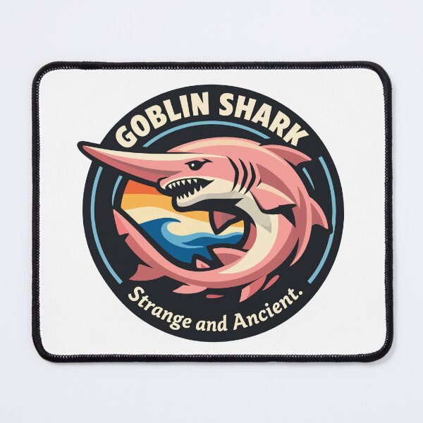 Item preview, Goblin Shark Deep Sea Predator Retro Ocean Wildlife designed and sold by WildlifeInc.