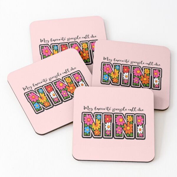 Item preview, My Favorite People Call Me Nini Cute Floral Mothers Day designed and sold by Colorfulman.