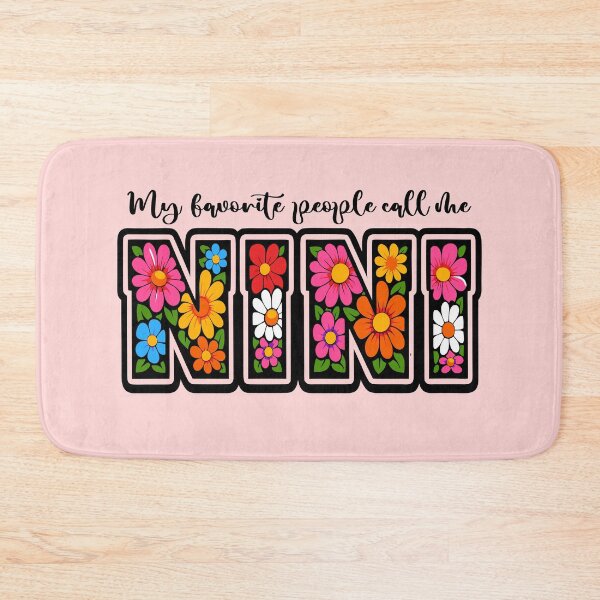 Item preview, My Favorite People Call Me Nini Cute Floral Mothers Day designed and sold by Colorfulman.