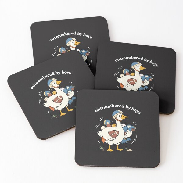 Item preview, Outnumbered By Boys Funny Mom Of Boys Goose Mother Design designed and sold by BrookePage271.